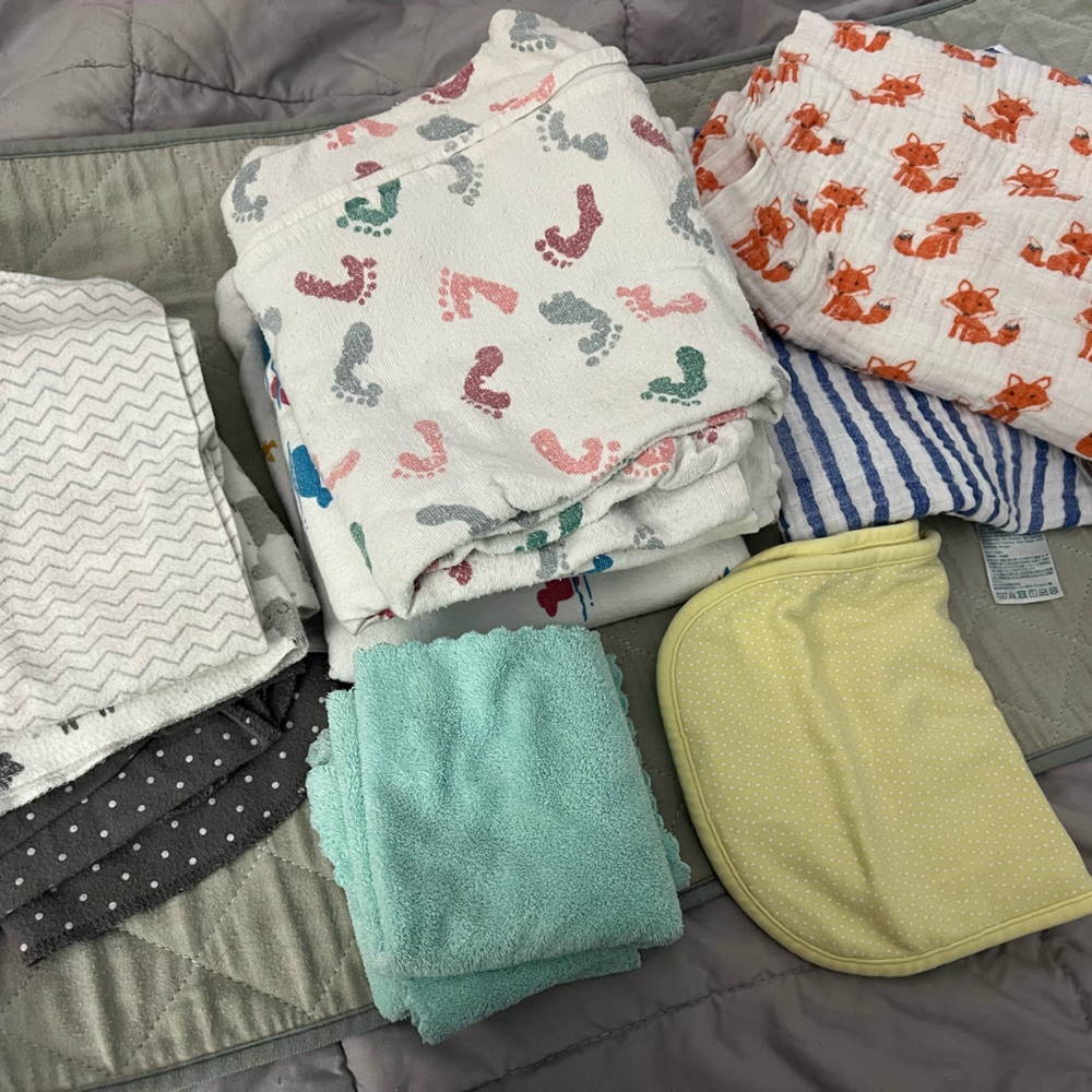 Newborn Burp and Swaddle Collection!